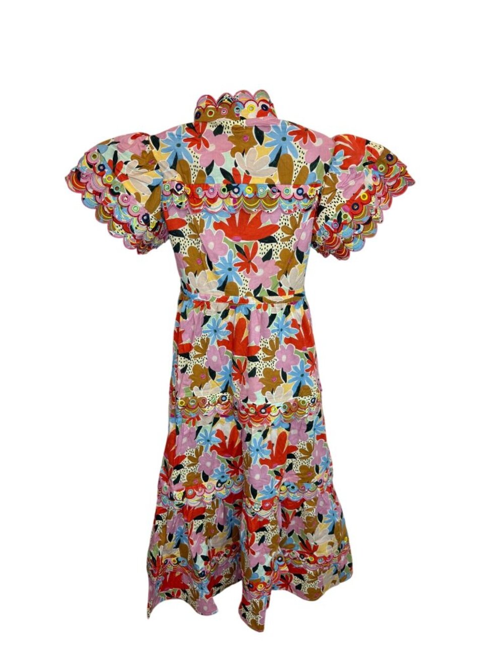 CeliaB Freya Dress Pink Floral Multicolor Midi Maxi Dress NWT - Size XS - Picture 7 of 12